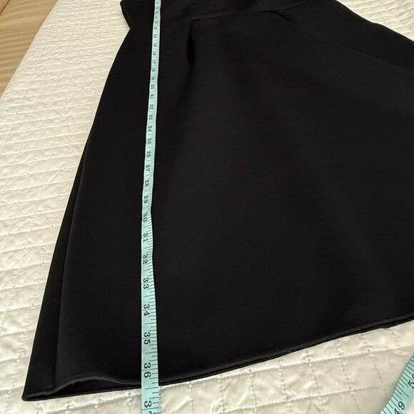 Max & Co Black Sleeveless Dress With Decorative Button Detail Size M - Picture 9 of 10